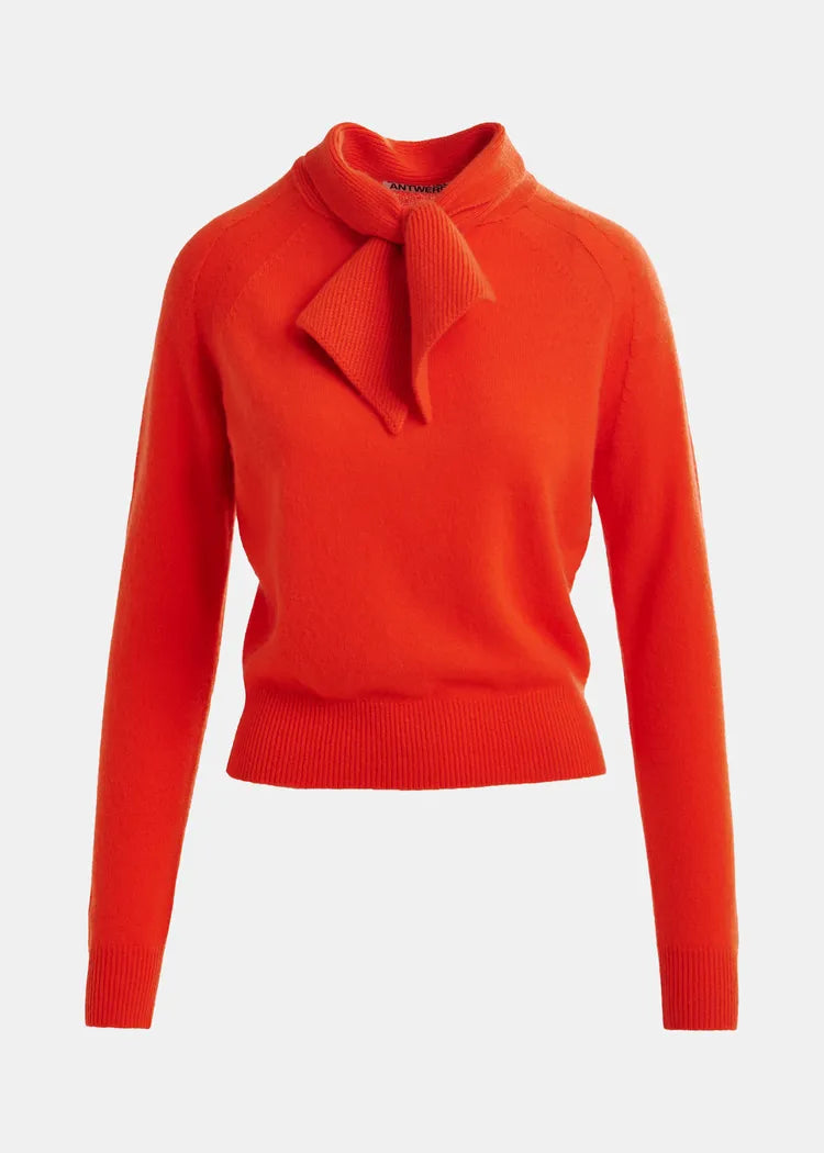 Essentiel Antwerp Invited Poppy Cashmere Jumper