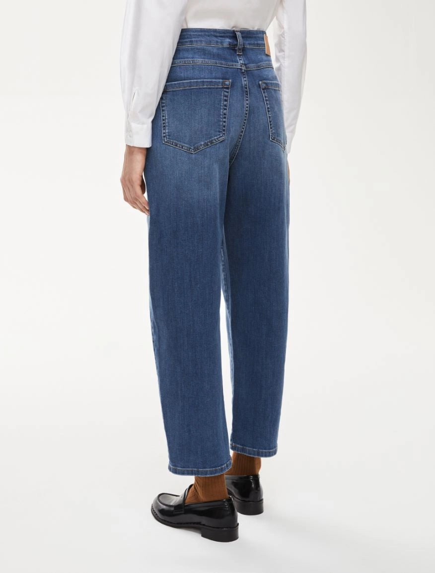 Iblues Charlotte Barrel Leg Denim Jeans