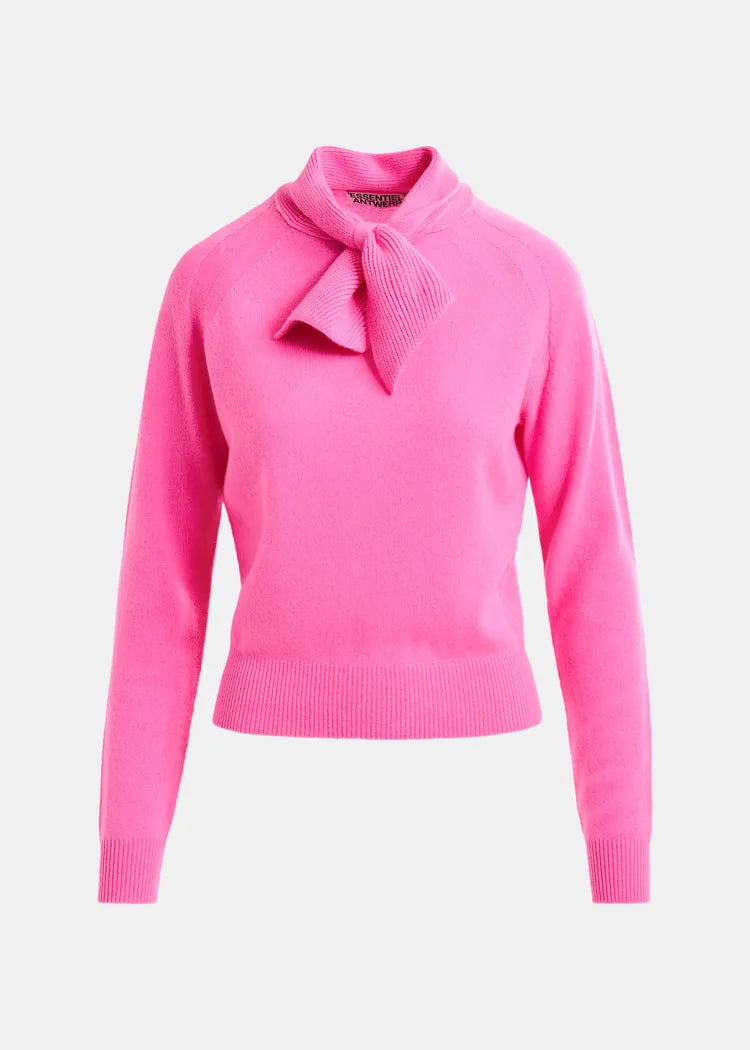 Essentiel Antwerp Invited Pink Lady Cashmere Pullover