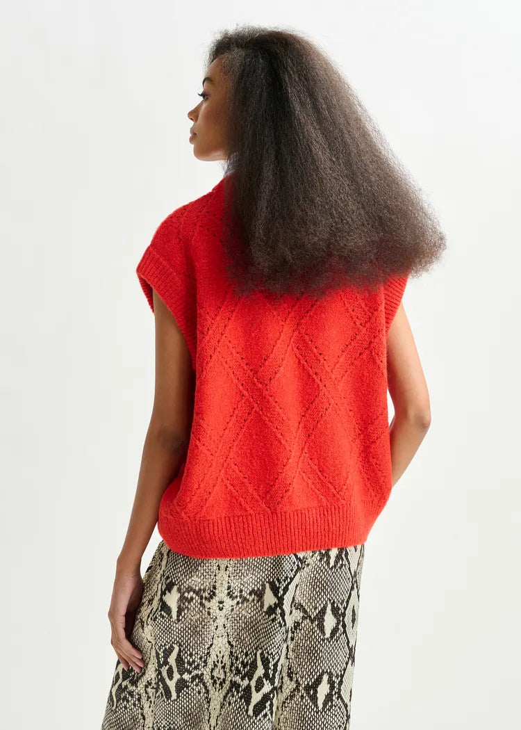 Essentiel Antwerp Cable Knit Top