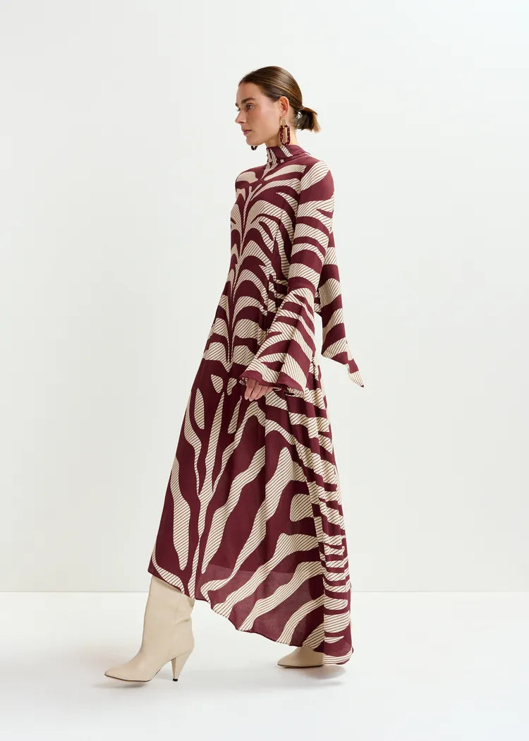 Essentiel Antwerp Istripe Asymmetric Dress