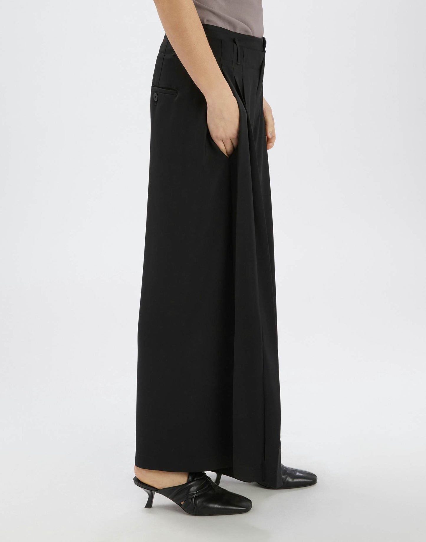 High Breakaway Black Trouser