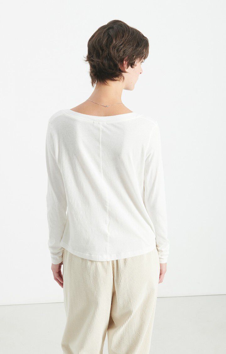 Gamipy Off-White Long Sleeve Top