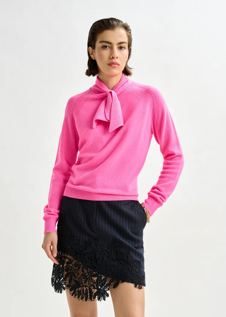 Essentiel Antwerp Invited Pink Lady Cashmere Pullover