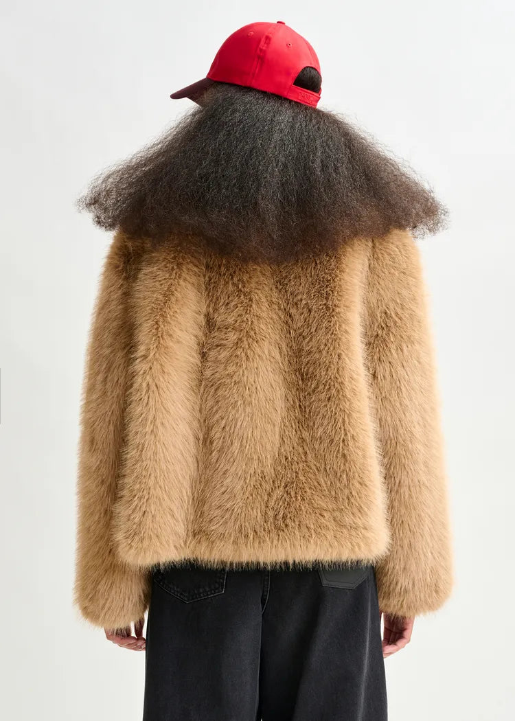 Essentiel Antwerp Faux Fur Jacket