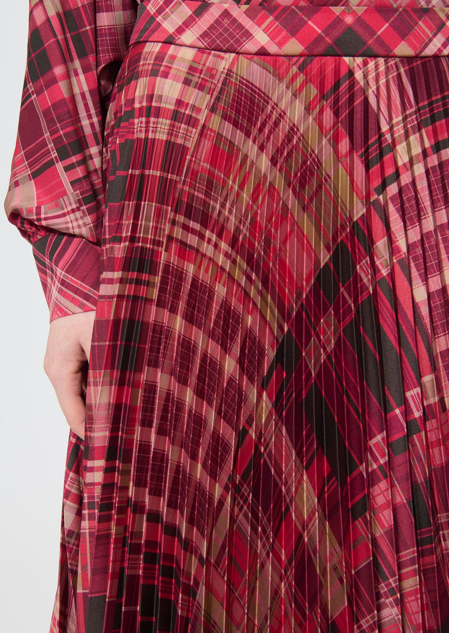 Tara Jarmon Juline Pleated Full Skirt