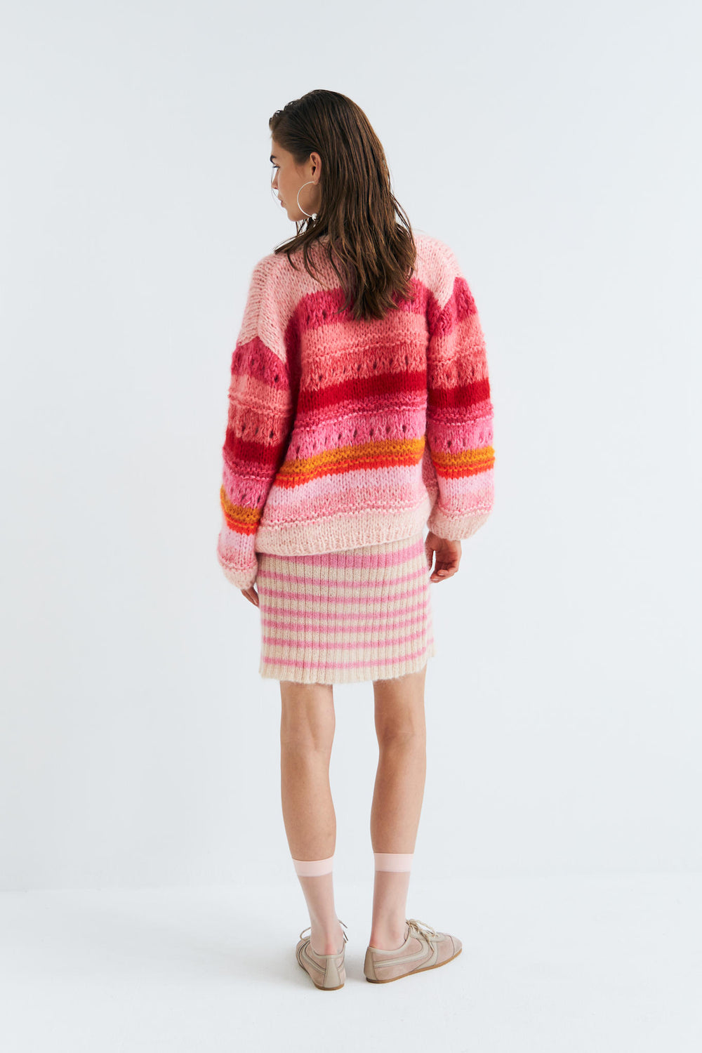 Dawnxdare Edda Super Pink Cardigan