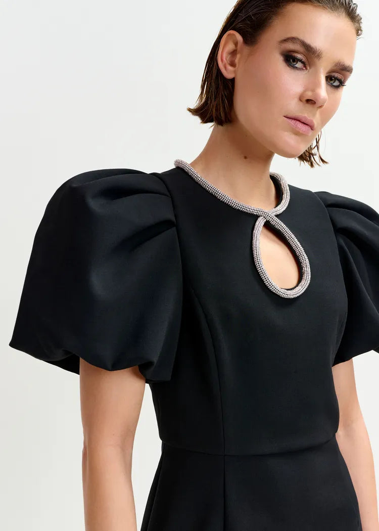 Essentiel Antwerp Ijingle Rhinestone Tap Dress
