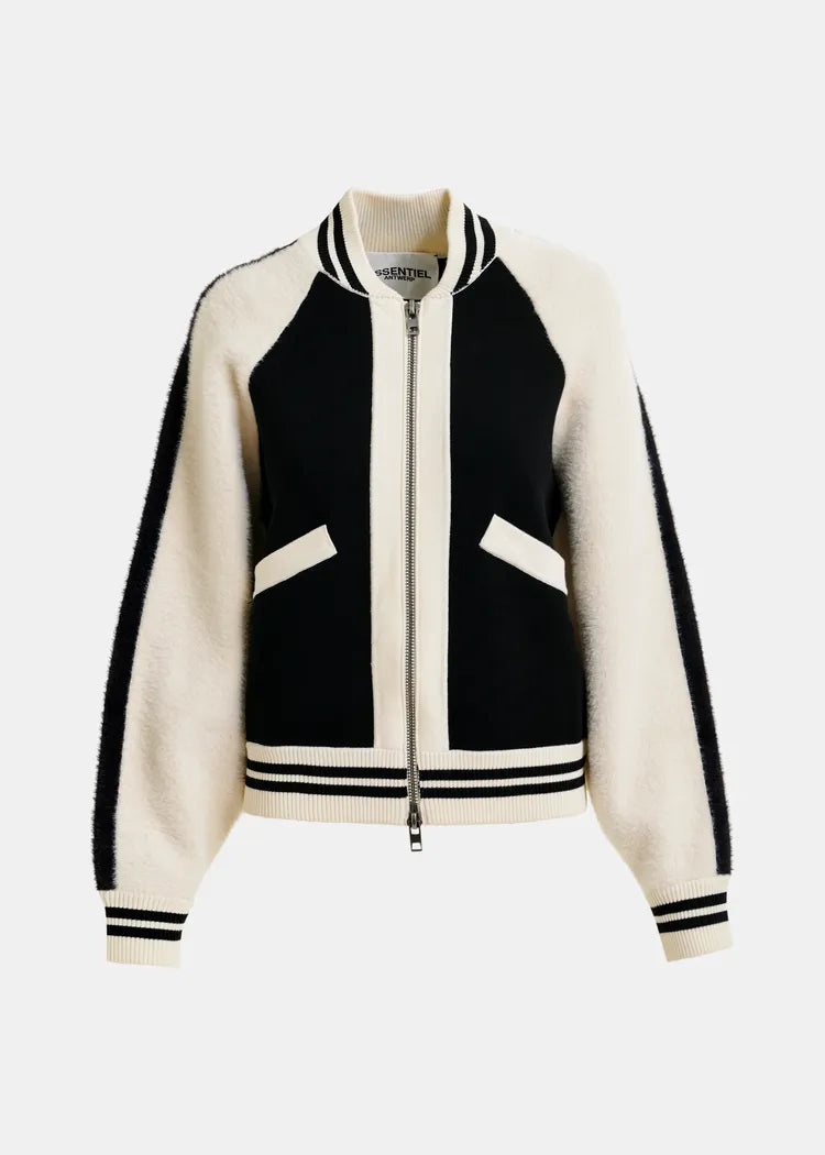 Essentiel Antwerp Knitted Bicolour Jacket