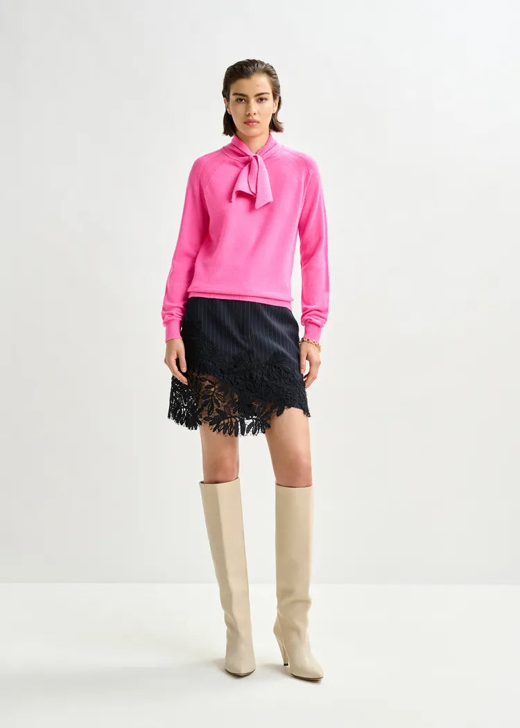 Essentiel Antwerp Invited Pink Lady Cashmere Pullover