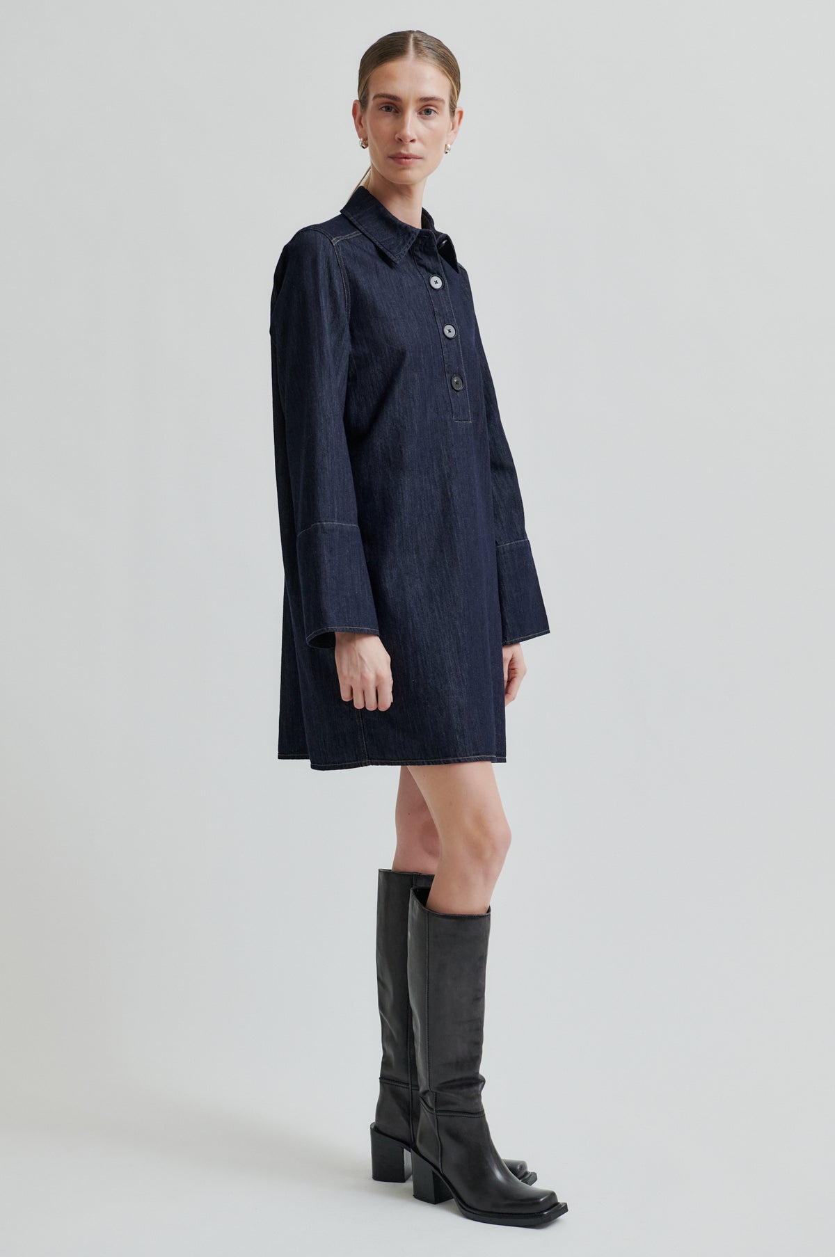 Second Female Dera Demin Tunic Dress