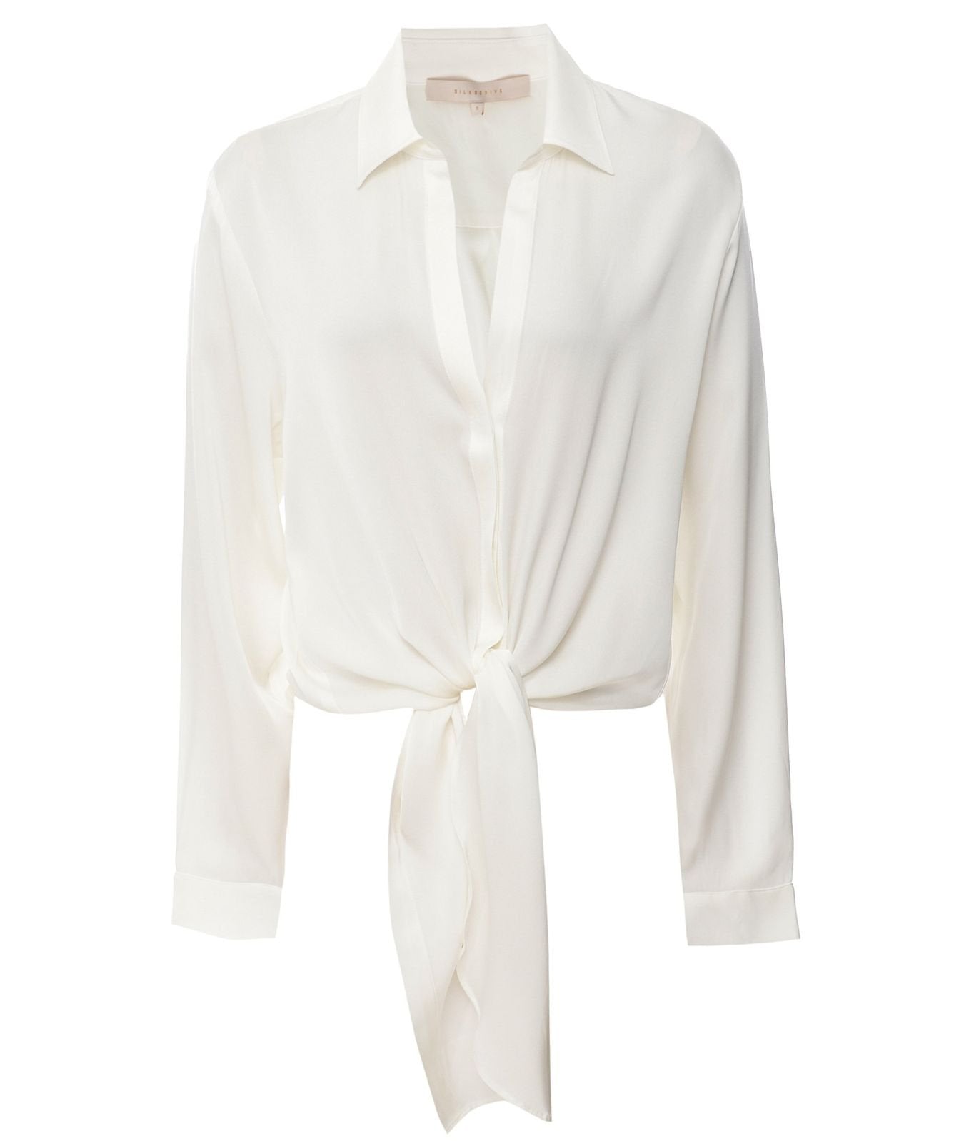 Silk95five Thai White Blouse