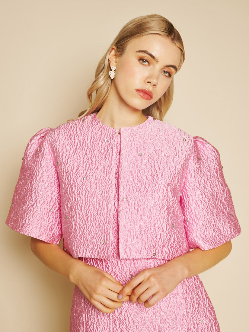 Sister Jane Celeste Gem Jacquard Jacket