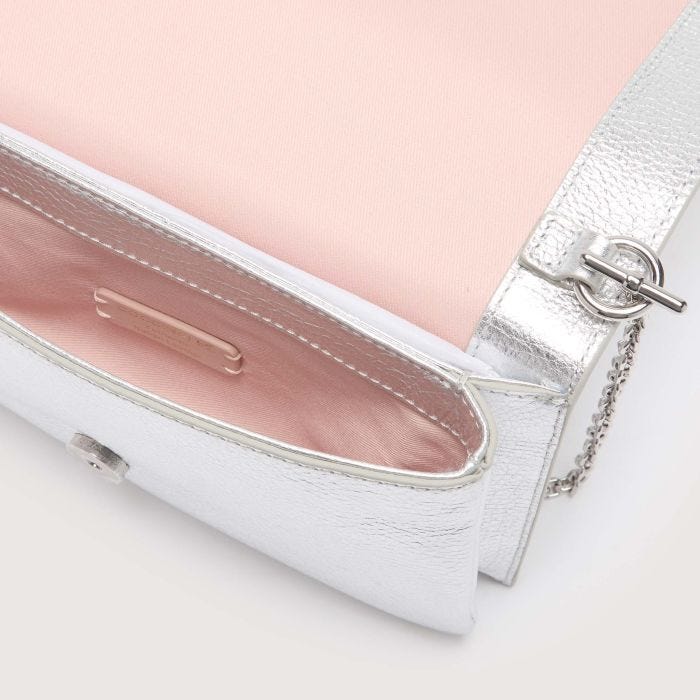 Coccinelle Silver Dandy Bag