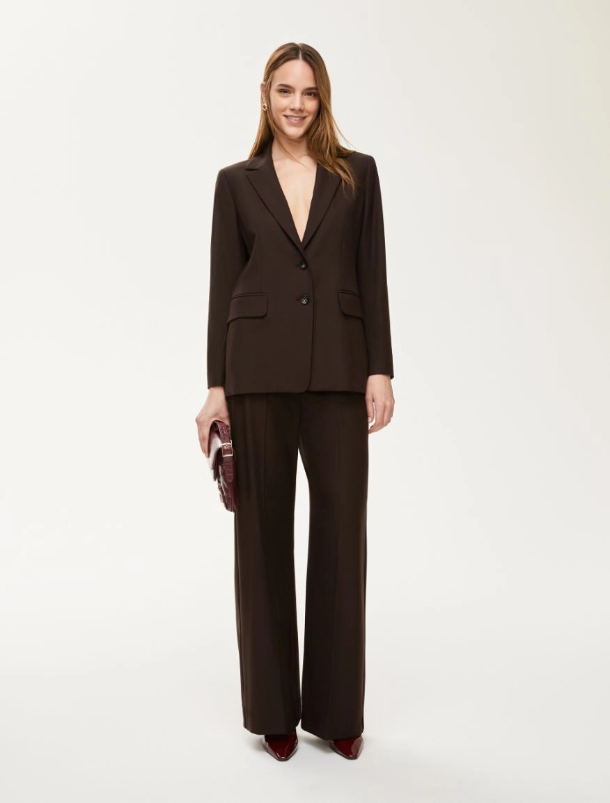 Iblues Surrey Chocolate Brown Trouser