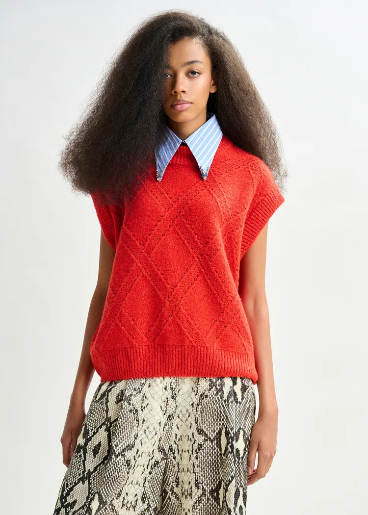Essentiel Antwerp Cable Knit Top