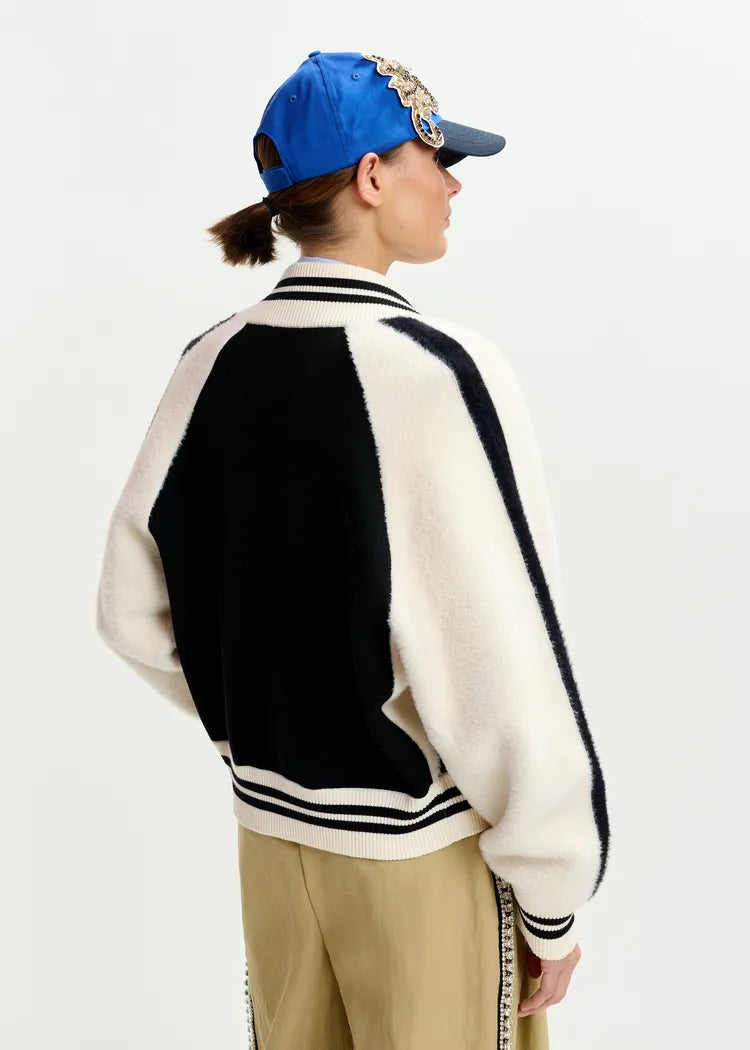 Essentiel Antwerp Knitted Bicolour Jacket