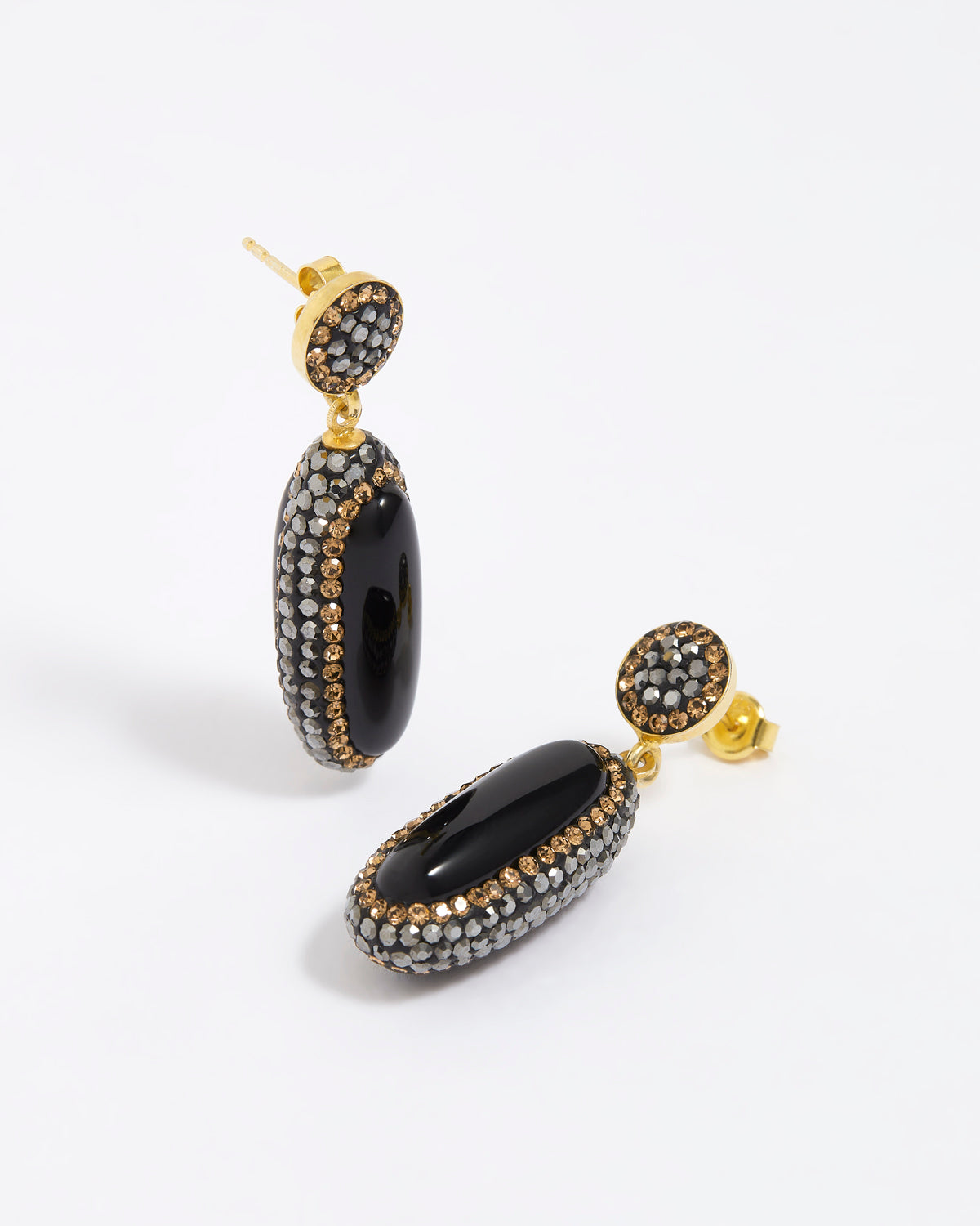 Soru Onyx Double Sided Earrings