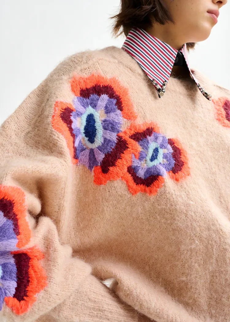 Essentiel Antwerp Ea.Impossible1 Embroidered Knit