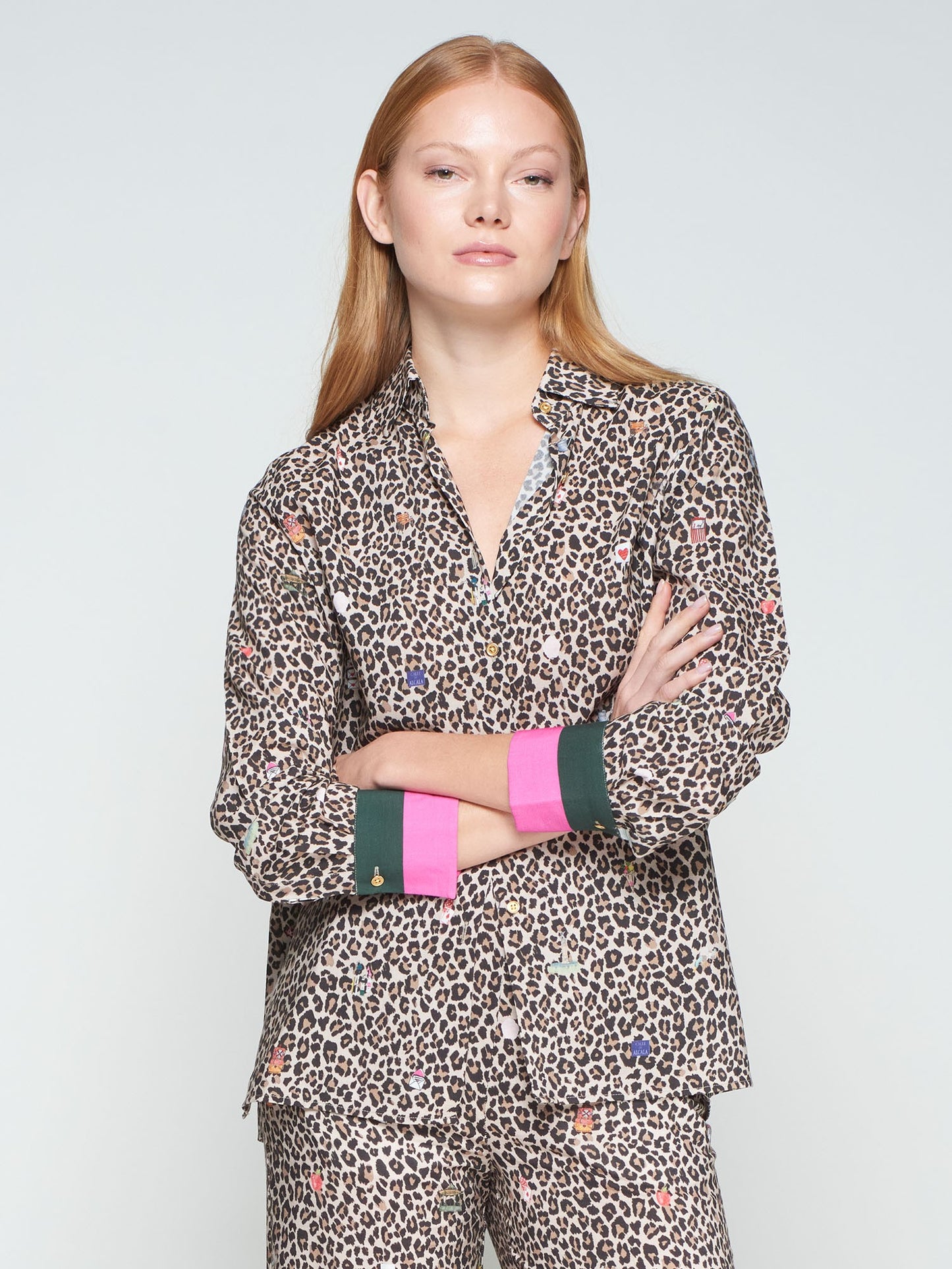 Vilagallo Leopard Retiro Shirt