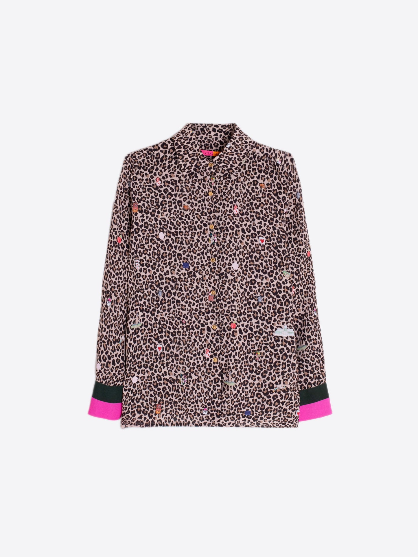 Vilagallo Leopard Retiro Shirt