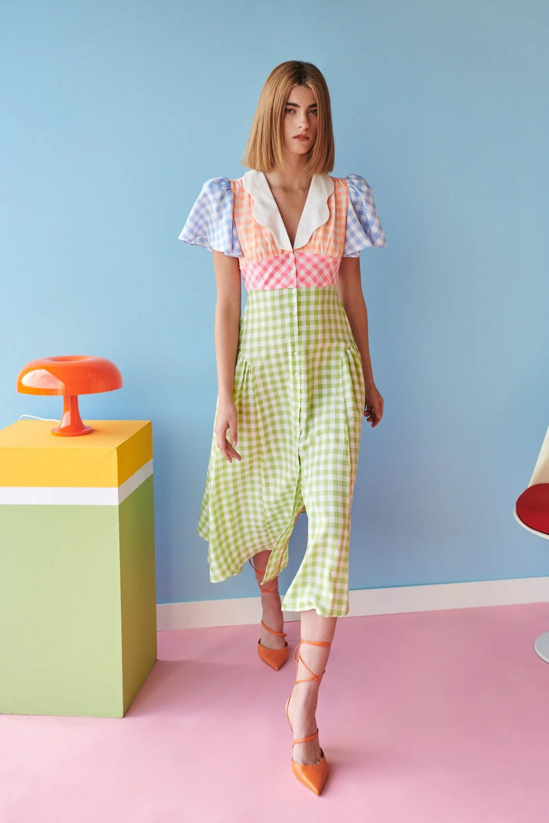 Tabi Dress Vichy