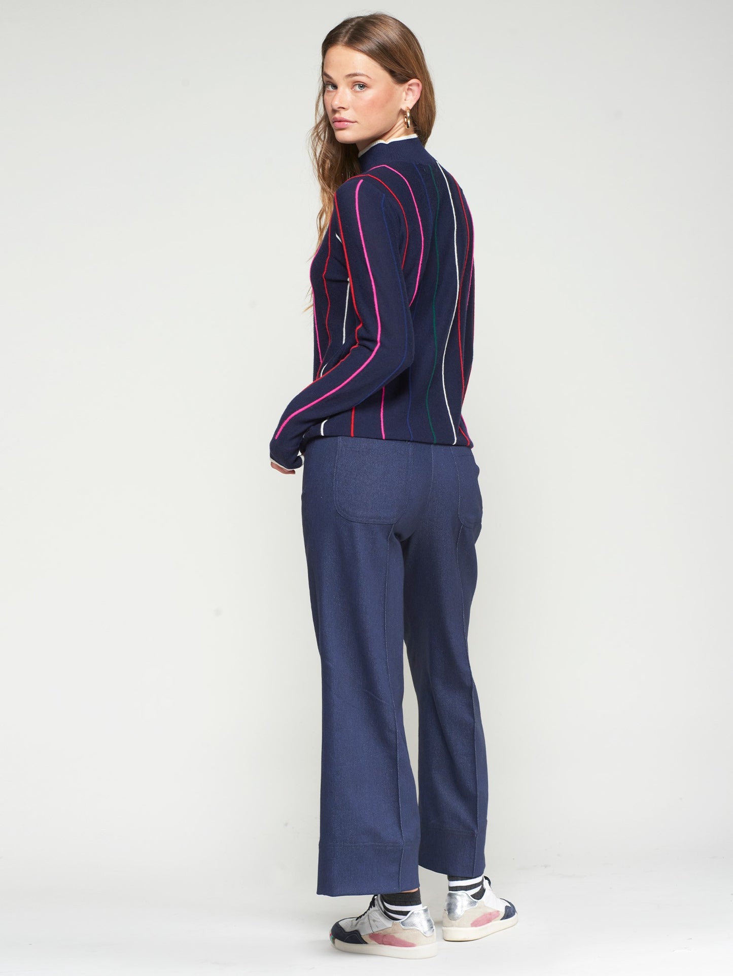Vilagallo Denim Stetch Trousers