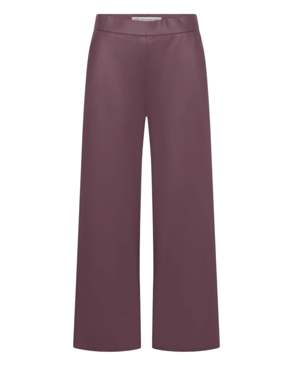 Raffaello Rossi Palina 6/8 Vegan Nappa Leather Trousers Burgundy