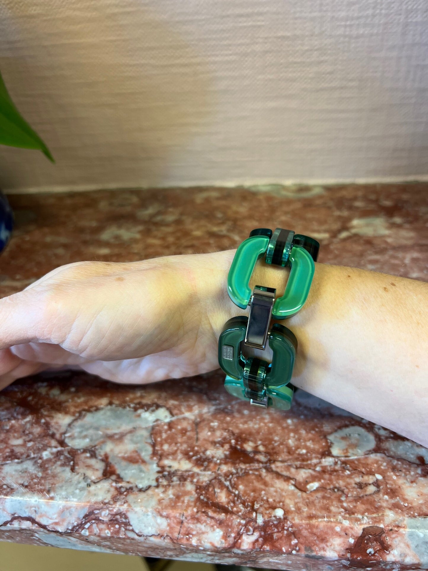 Sage and Olive Green Bracelet
