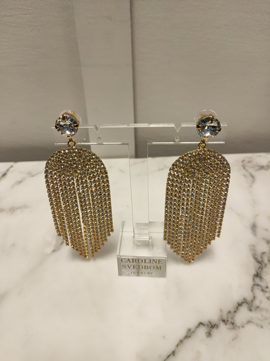 Melinda Earrings Crystal
