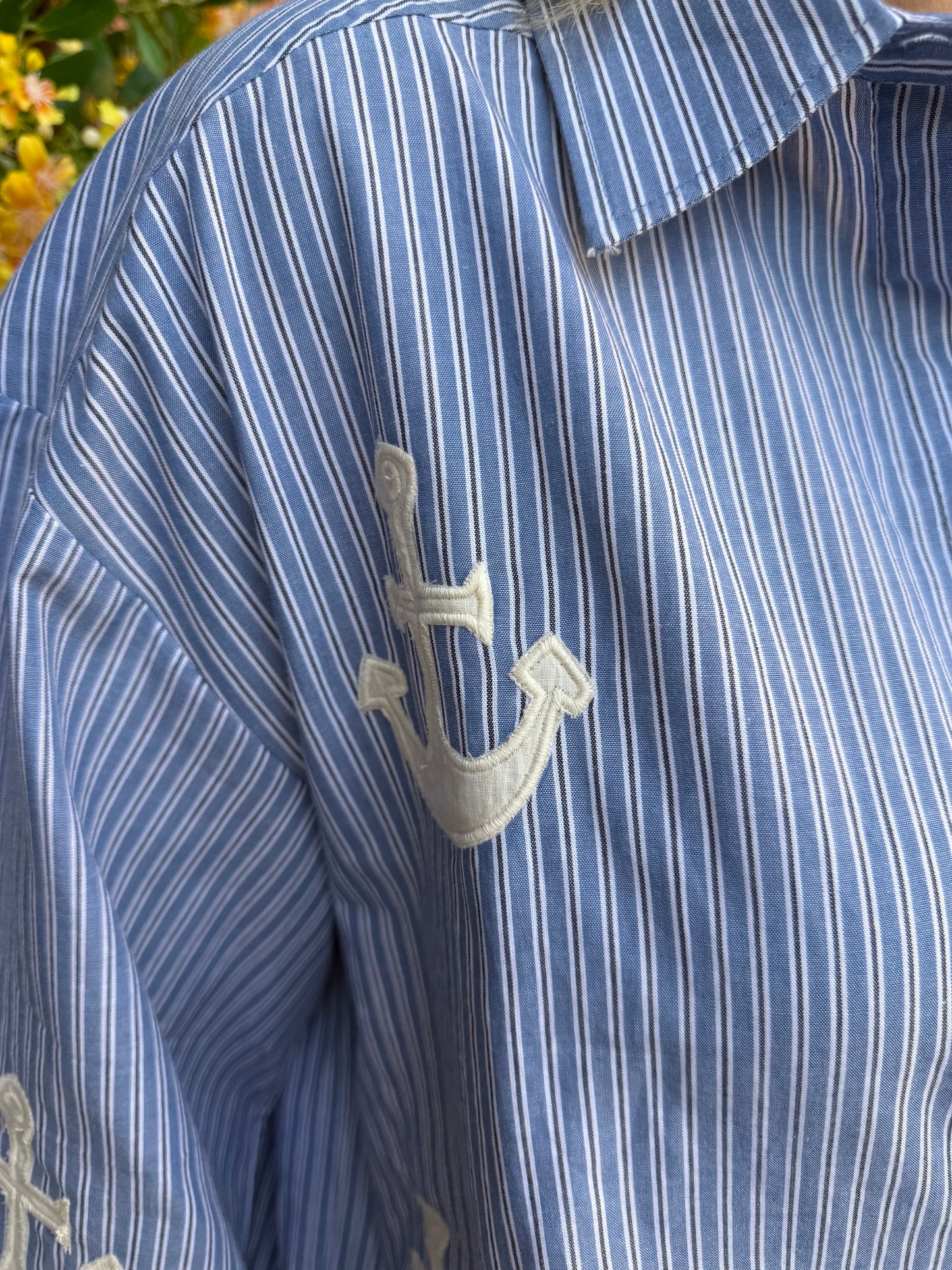 Stella Nova Oversized Dress With Embroidered