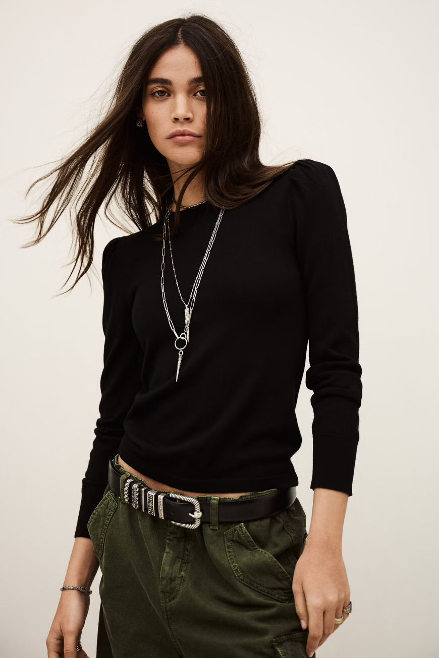 Ba&Sh Fino Moss Green Cargo Style Pants