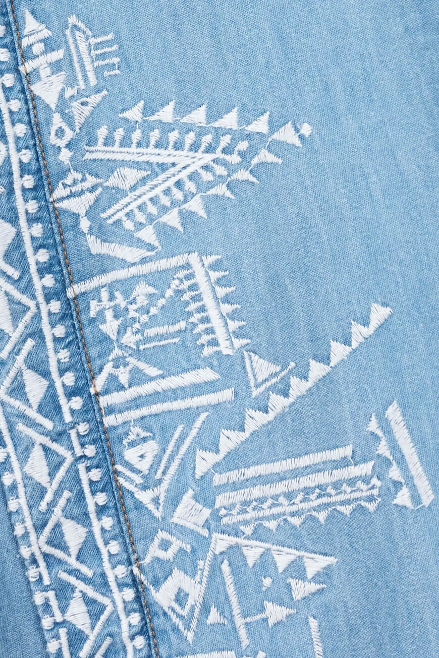 Ba&Sh Laura Demin Shirt