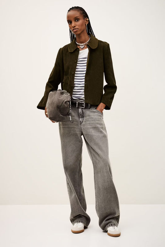 Ba&Sh Milas Straight-Cut Jacket