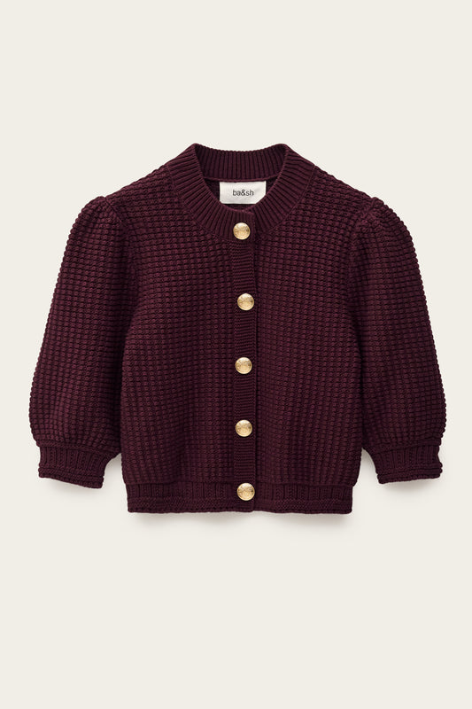 BA&SH Garnace Short Sleeve Cardigan