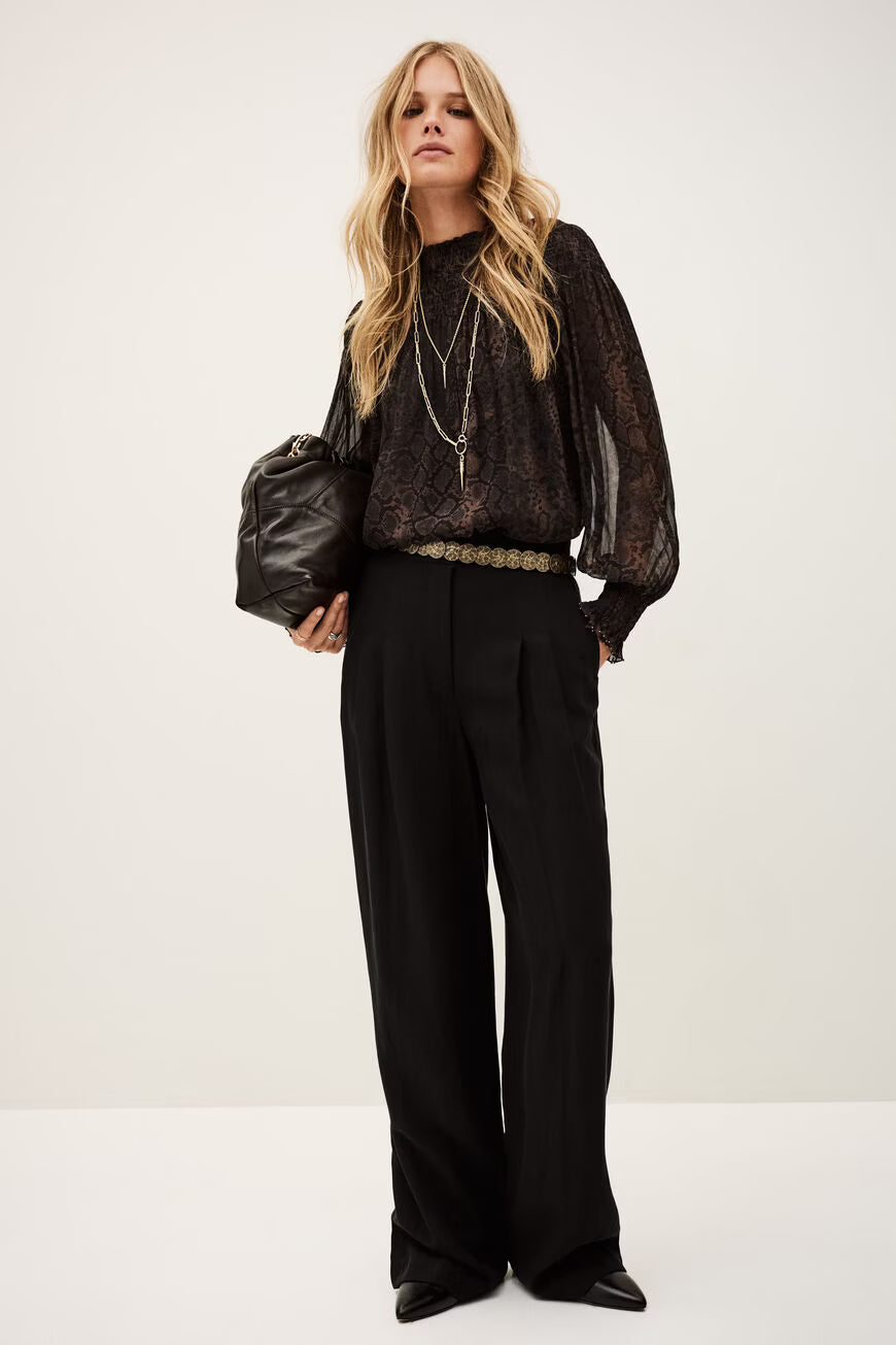 Ba&Sh Shamy Loose Fitting Blouse