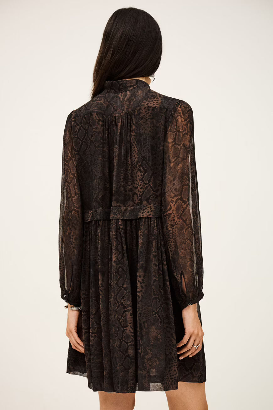 Ba&Sh Simba Printed Short Dress