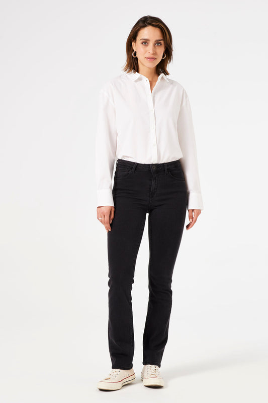 Garcia Celia Straight Leg Dark Denim Jeans