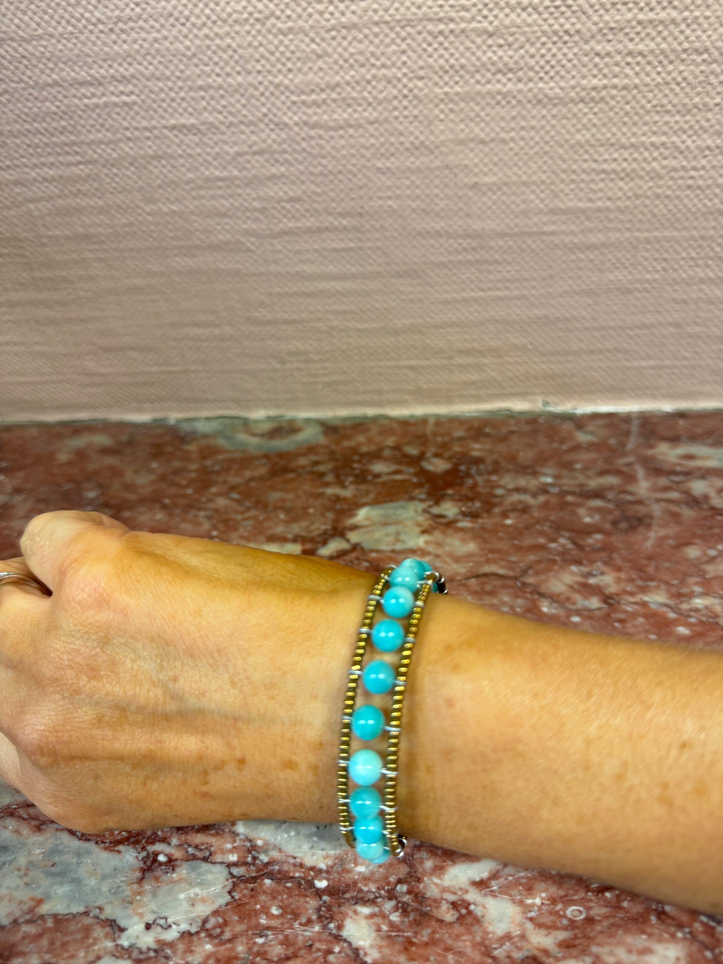 Ziio Giro Amazonite Bracelet
