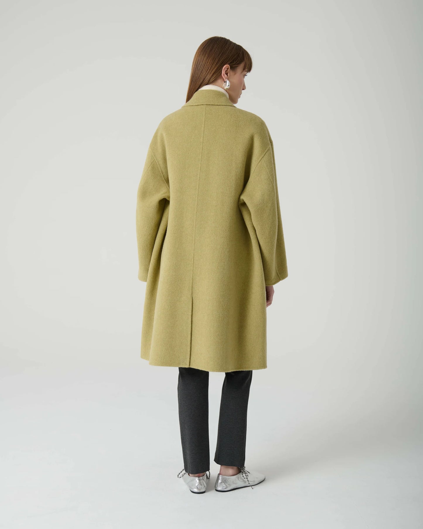 Beatrice B Mackintosh Coat Apple Kiwi