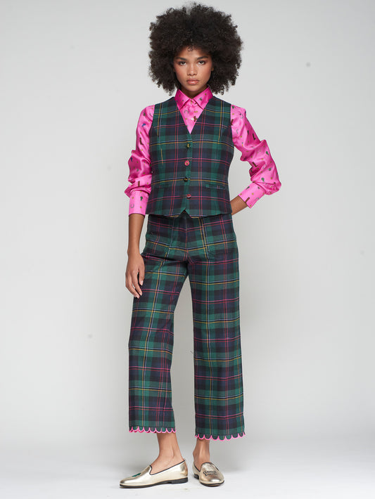 Vilagallo Tartan Trousers