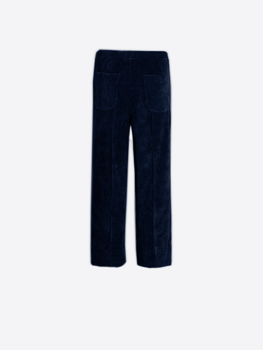 Vilagallo Corduroy Trousers Navy