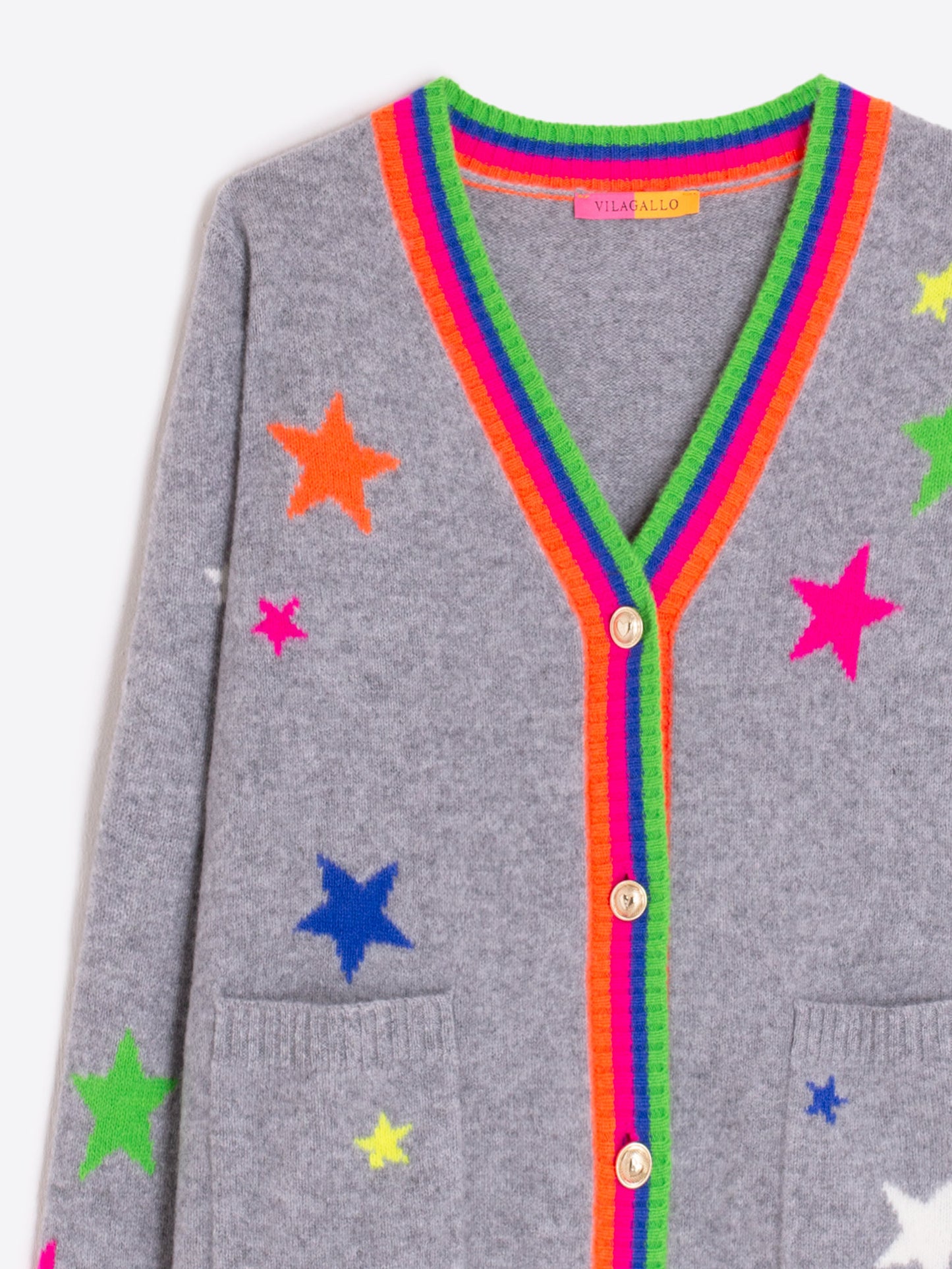 Vilagallo Grey Cardigan