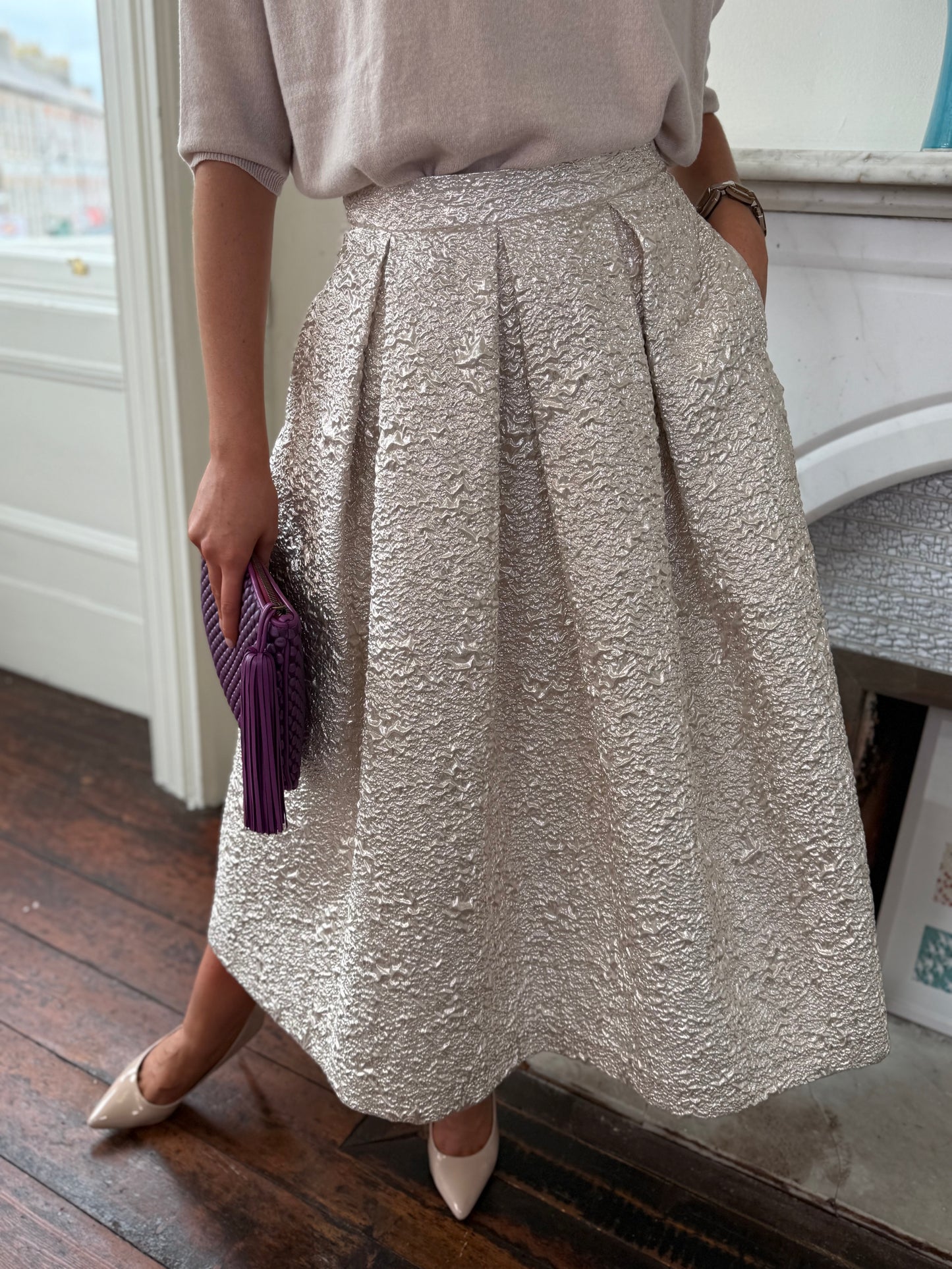 Lunatica Milano Deluxe Crinkle Skirt