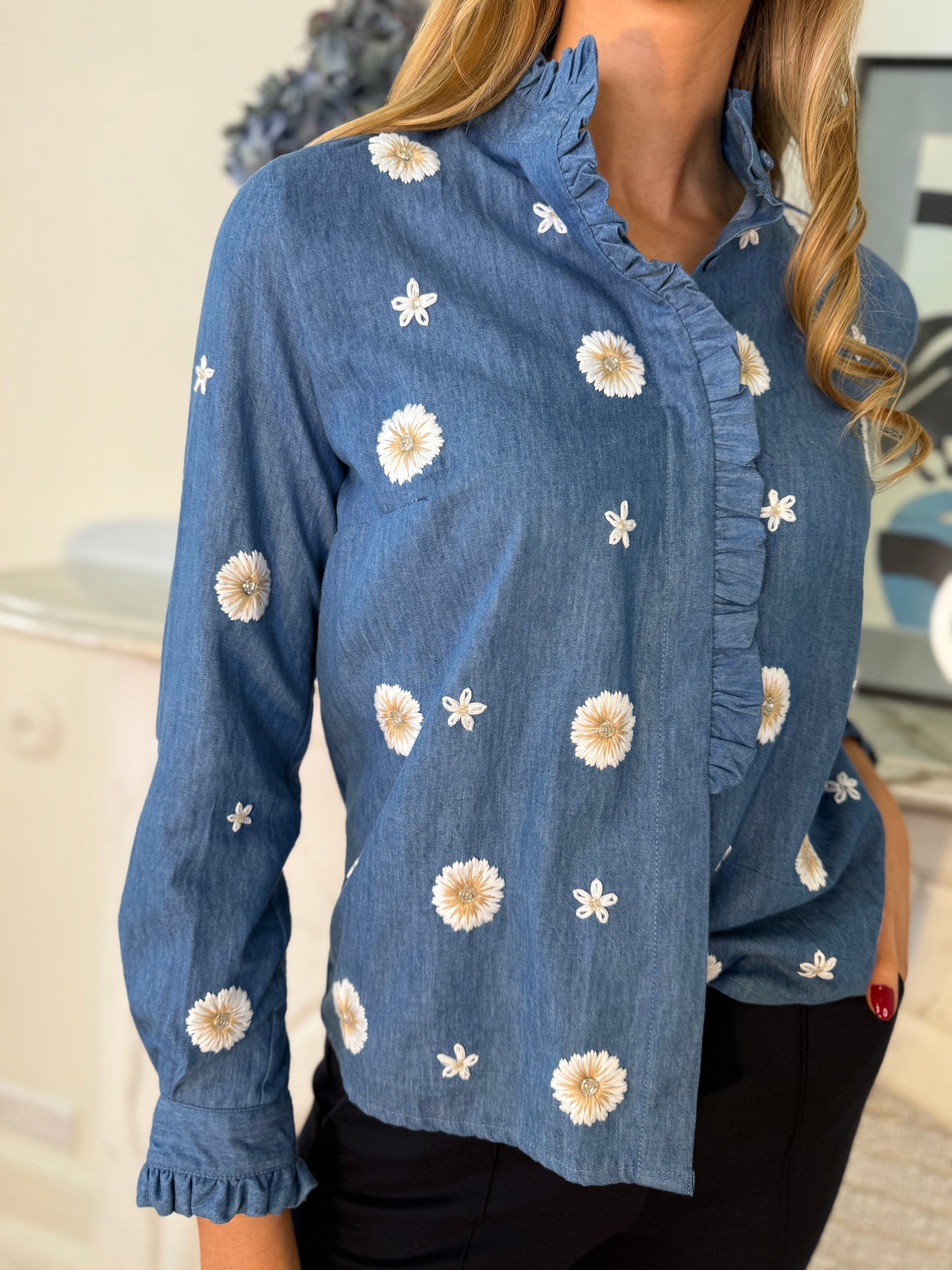 Phillipa 1970 Florie Demin Shirt