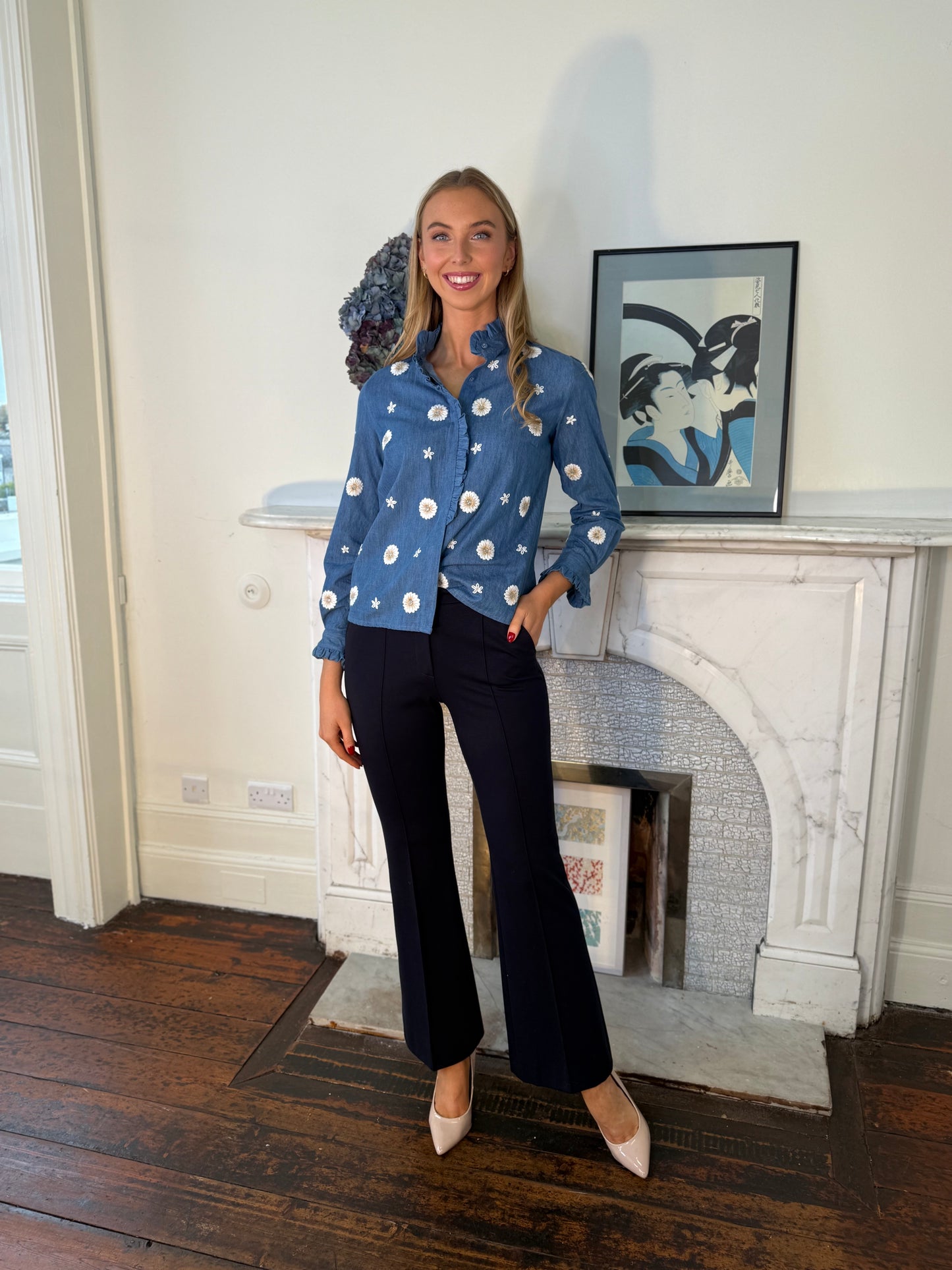 Phillipa 1970 Florie Demin Shirt