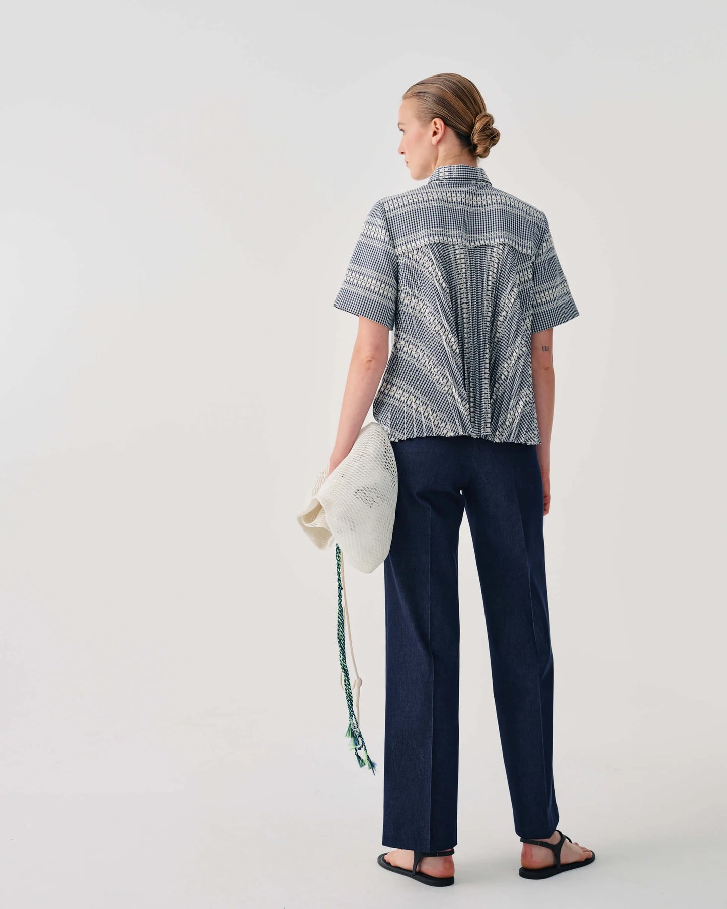 Beatrice B Cotton Shirt With Geometric Print