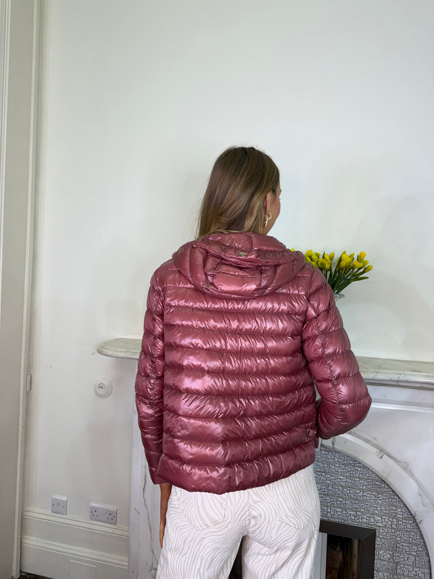 Herno Rosa Ultra Lightweight Jacket with Hood