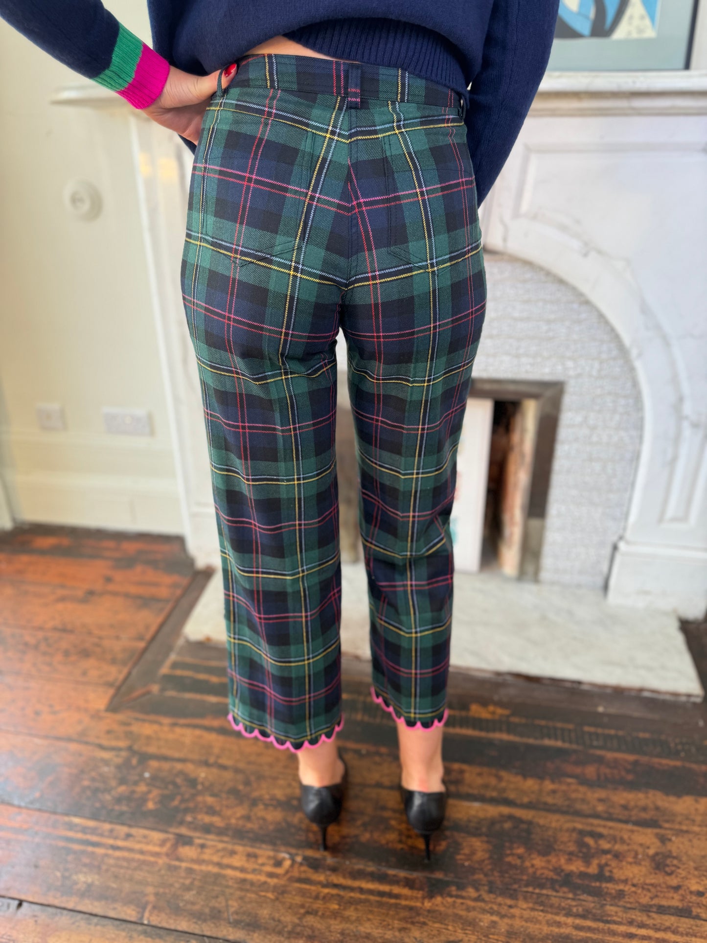 Vilagallo Tartan Trousers