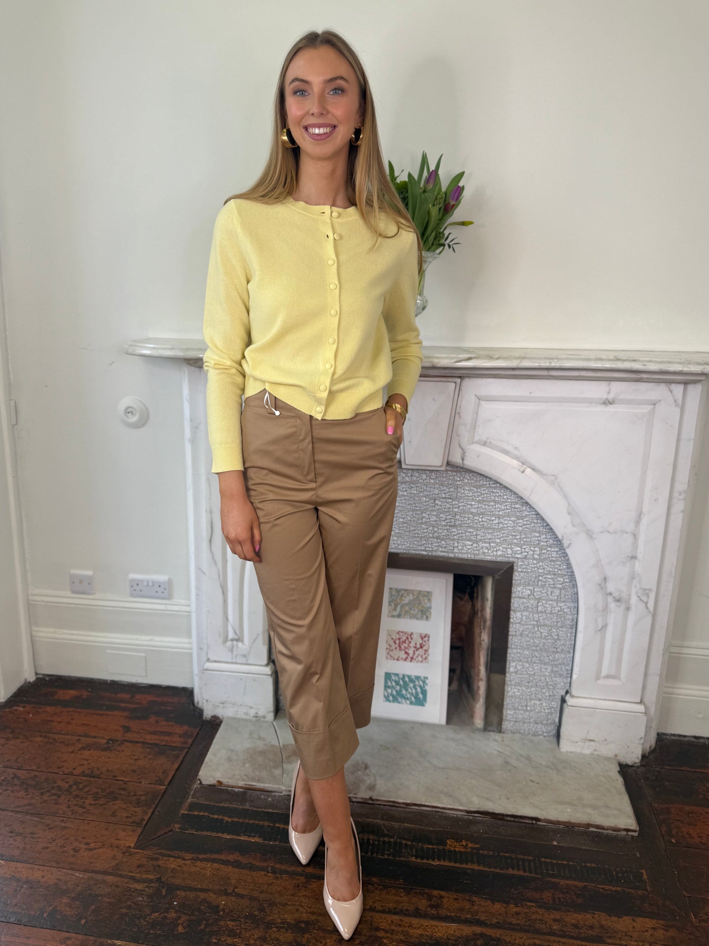 Suncoo Geski Jaune Cardigan